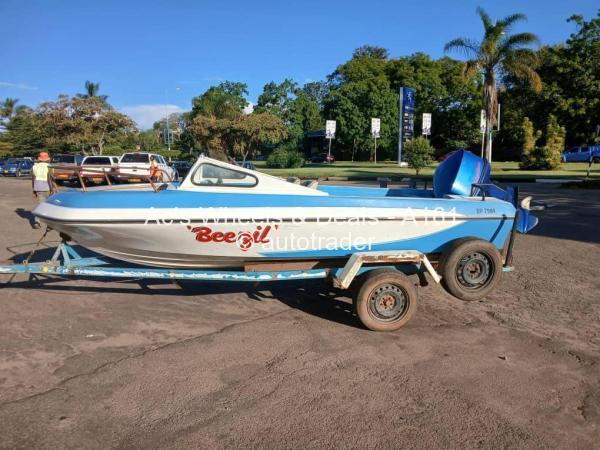 14ft Boat + motor & trailer