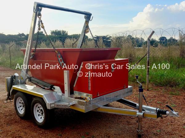 Universal Loader New Trend Manufacturing UL2000C Skip Braked Trailer